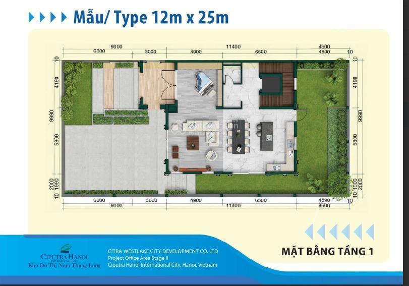 Biệt thự song lập ciputra  phân khu p  hàng hiếm dành cho khách hàng đẳng cấp