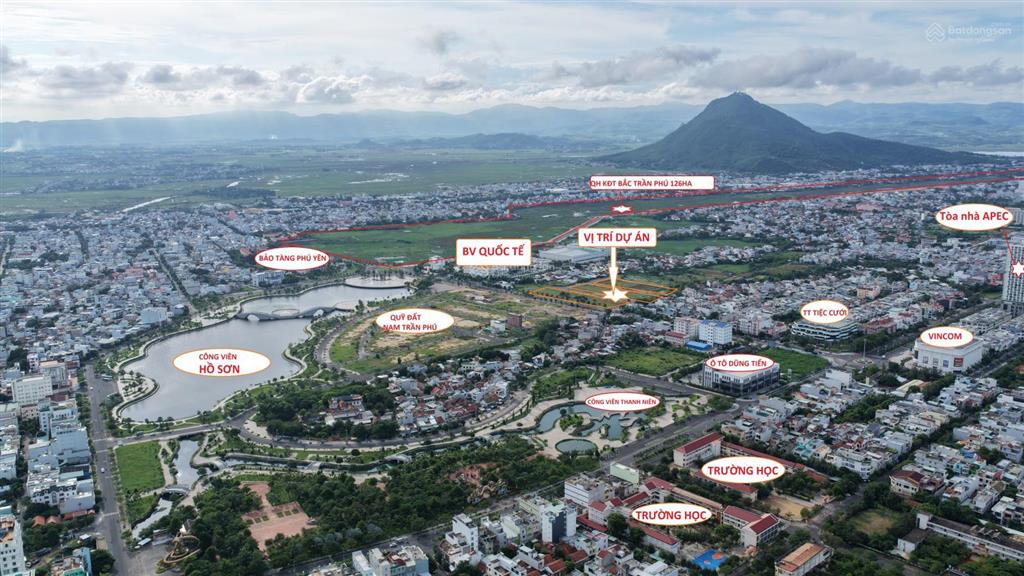 Shophouse mt đ.trần phú. vị trí trung tâm, cách biển 1km, khai thác kinh doanh, tăng giá dài hạn