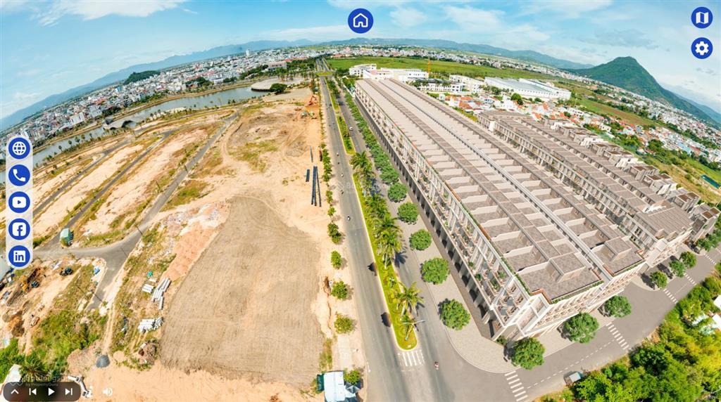 Shophouse mt đ.trần phú. vị trí trung tâm, cách biển 1km, khai thác kinh doanh, tăng giá dài hạn