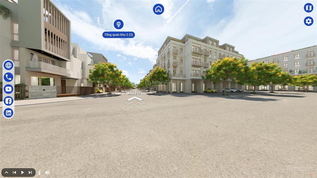 Shophouse mt đ.trần phú. vị trí trung tâm, cách biển 1km, khai thác kinh doanh, tăng giá dài hạn