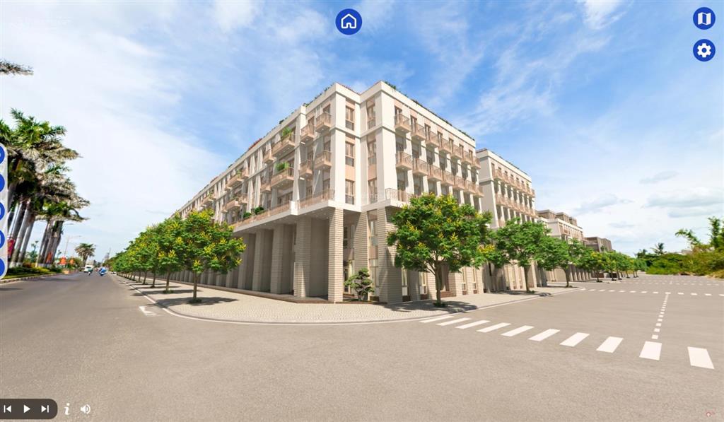 Shophouse mt đ.trần phú. vị trí trung tâm, cách biển 1km, khai thác kinh doanh, tăng giá dài hạn