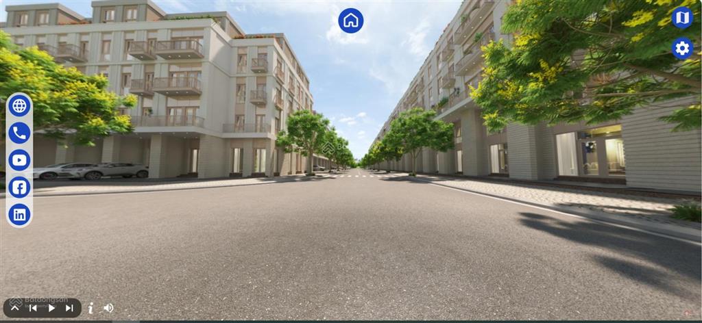 Shophouse mt đ.trần phú. vị trí trung tâm, cách biển 1km, khai thác kinh doanh, tăng giá dài hạn