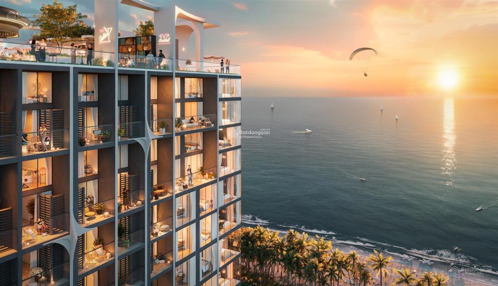 Căn hộ du lịch biển 32,8m², studio view biển tuy hòa, ck hấp dẫn 17%, thanh toán nhỏ giọt từng đợt