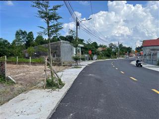 Chính chủ e cần bán lô 2 mặt tiền đường nhựa 7,5m ngang8mdân đông đúc có thể kinh doanh liền sổ sẵn