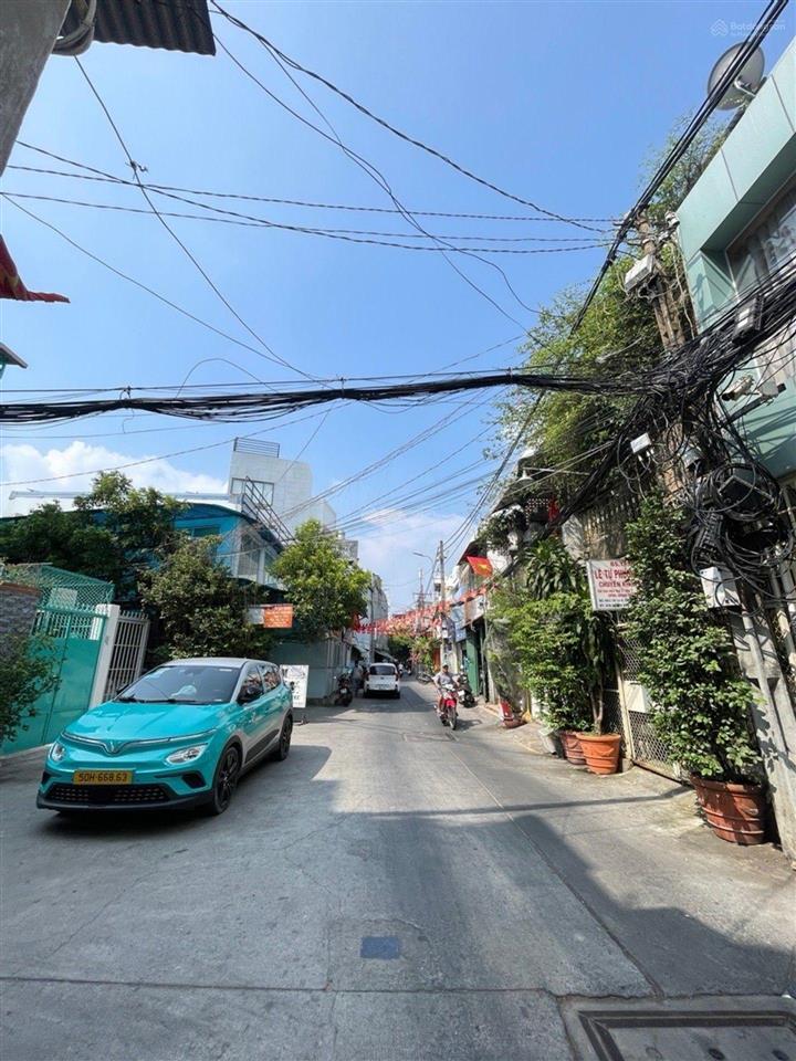 Nhà đẹp 4 tầng hẻm xe hơi cmt8 quận 10  kế công viên lê thị riêng  giá 9,9 tỷ