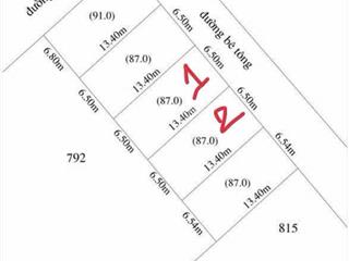 Bán đất tại xã vĩnh thanh, nhơn trạch, đồng nai, 1,68 tỷ, 87 m2, full thổ, giá đầu tư.