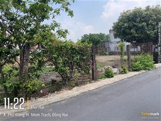 Bán đất thổ cư mặt tiền đường nhựa xã đại phước, diện tích 90m2 (thổ cư 81m2), giá đầu tư 2.2 tỷ