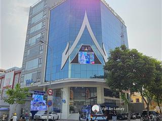 Tòa nhà góc 2 mặt tiền nguyễn trãi quận 1,ngang 30m hiếm 2 hầm 10 tầng mới 100%  dòng tiền 35000$