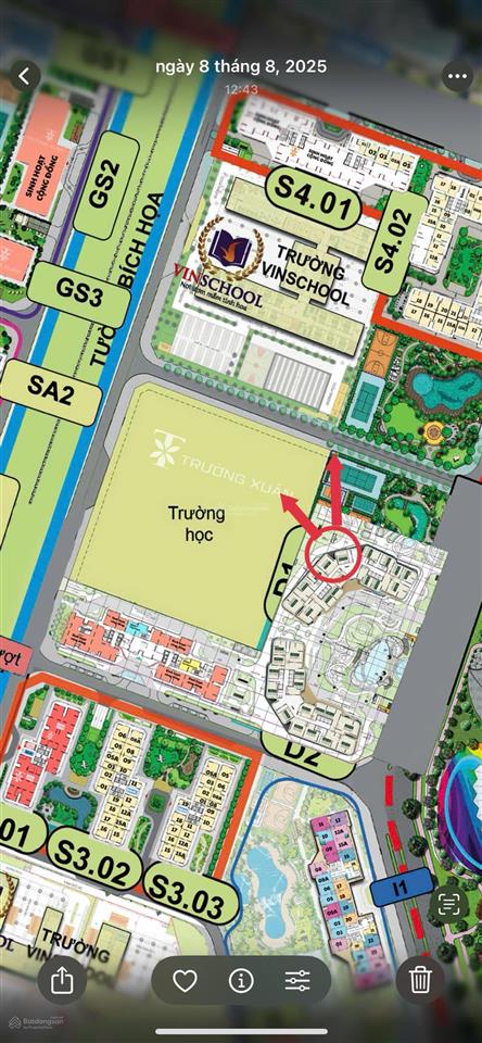 Bán shophouse giá siêu hời tại vinhomes smart city, 13,8 tỷ, 57,5 m2 cho thuê 6070tr/1 tháng