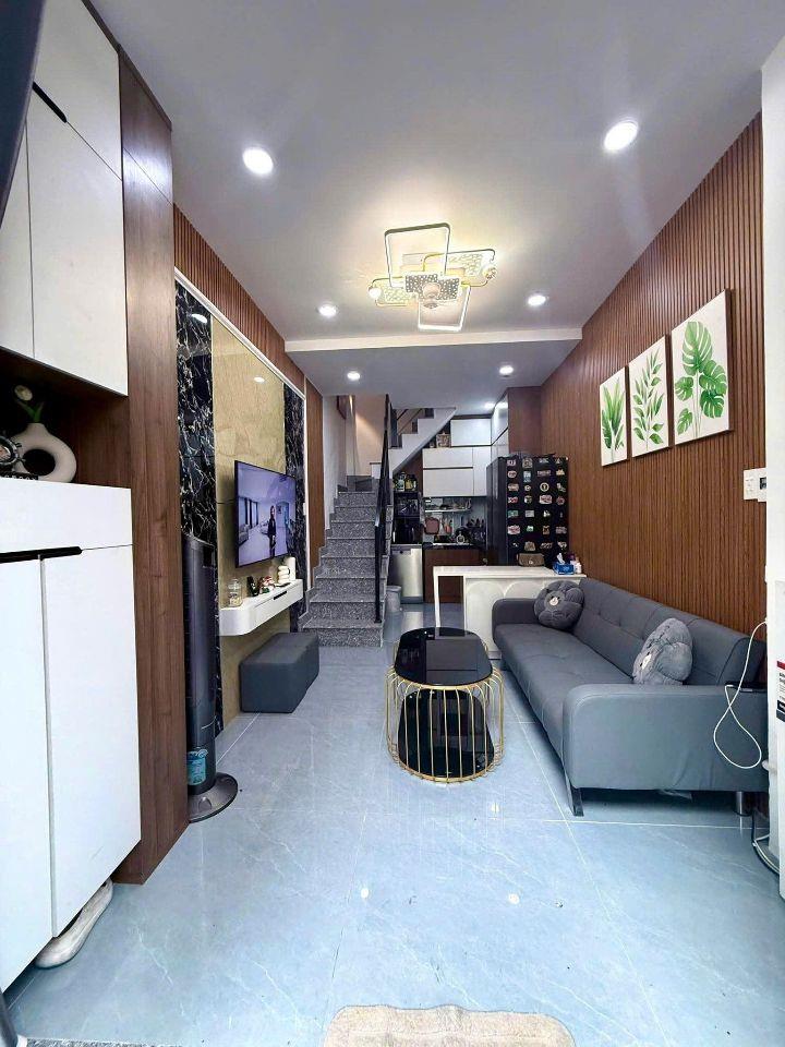Nhà 4 tầng full nội thất, hẻm ôtô Dương Văn Dương gần Aeon, 3.7 tỷ