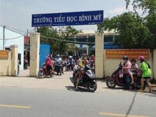 Đất hẻm ôtô thông, cạnh Trường tiểu học Bình Mỹ. 4x25m, 520tr