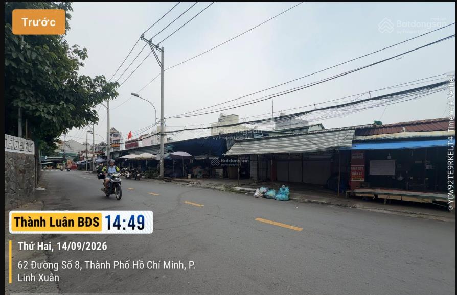 1.584,6m đất mặt tiền đường số 8 linh xuân | thổ cư gần full | 89 tỷ thương lượng