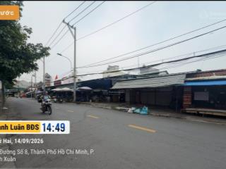 1.584,6m đất mặt tiền đường số 8 linh xuân | thổ cư gần full | 89 tỷ thương lượng