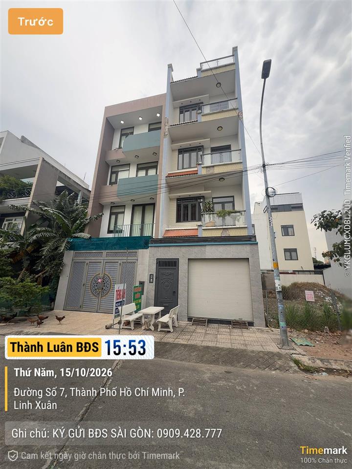Nhà 4 tầng linh xuân sát đhqg, 500m đến kcx linh trung | 5pn | hoàn công đầy đủ