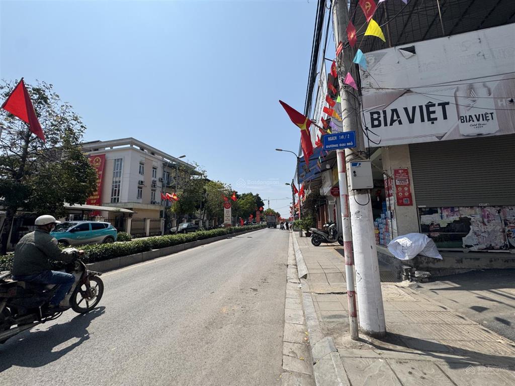 Bán đất 50m2 đường đại mỗ gần ubnd phường tây mỗ ngõ thông 30m ra đường ô tô tránh nhau