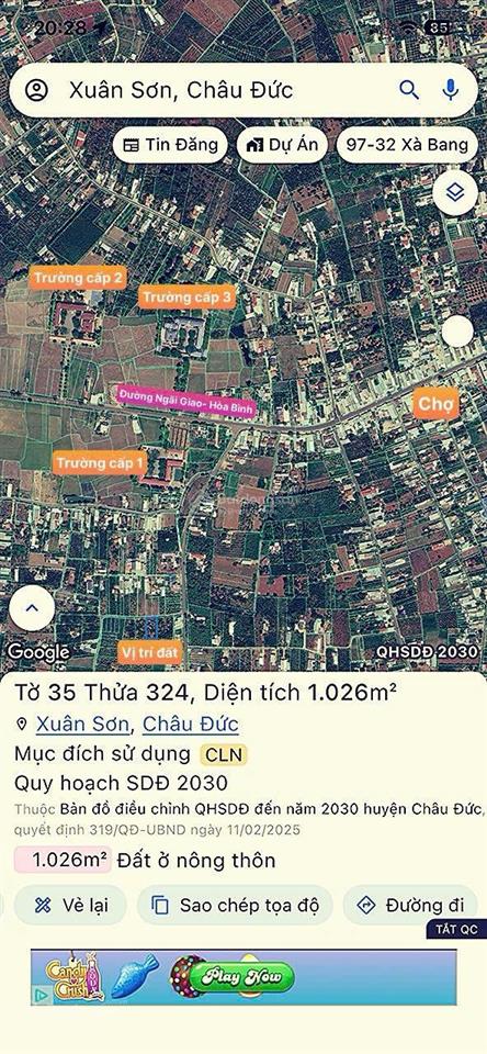 Đất xuân sơn cơ hội đầu tư thuận lợi