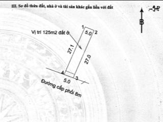 Bán đất tân hòa 135m²  full thổ cư  giá 2,09 tỷ   0902 057 ***