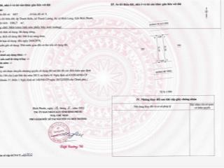 Bán đất nền quy hoạch tại thanh lương, bình long