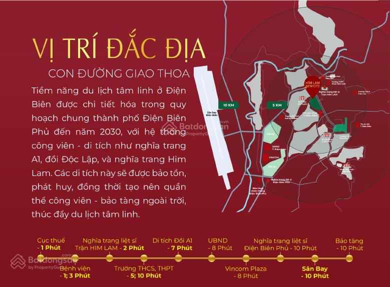 Tham khảo đất nền him lam the legend diện tích 122,5 m2