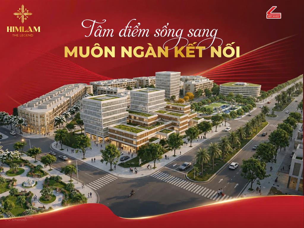 Tham khảo đất nền him lam the legend diện tích 122,5 m2