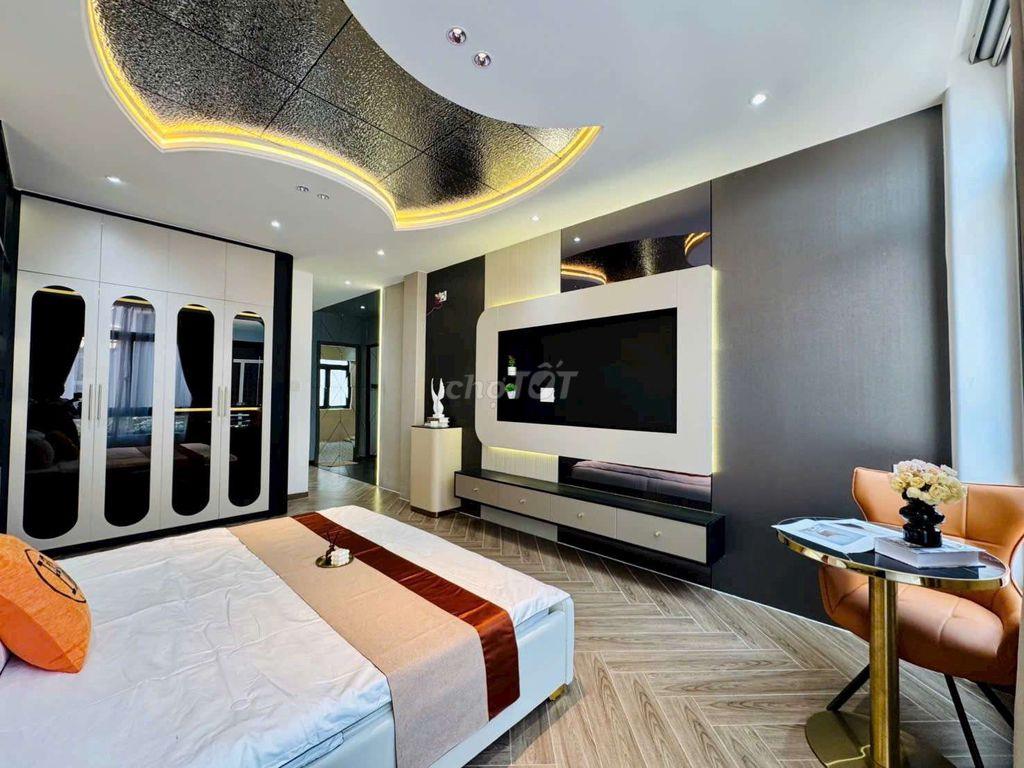Cho Thuê Siêu Phẩm xây mới full nội thất ngay chợ Gò vấp 