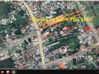 Chỉ 1.8 tỷ có ngay lô đất tại trung tâm kcn phú mỹ 3 cách đường hùng vương chỉ 20m cách ql51  500m
