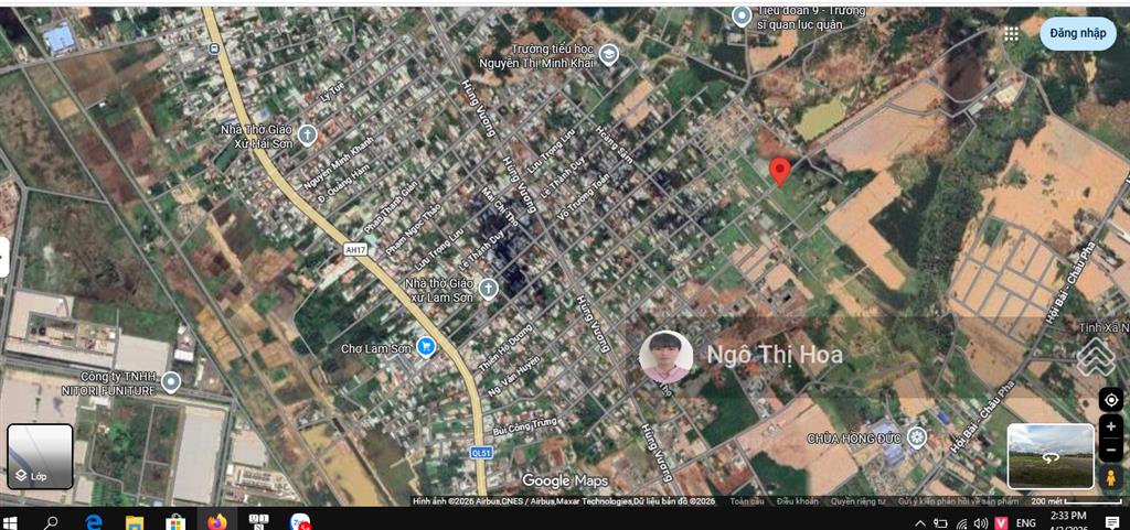 Bán lô đất 509m2 giá 2,850 tỷ tại lam sơn, phước hòa. phù hợp làm nhà vườn, làm kho, làm xưởng.