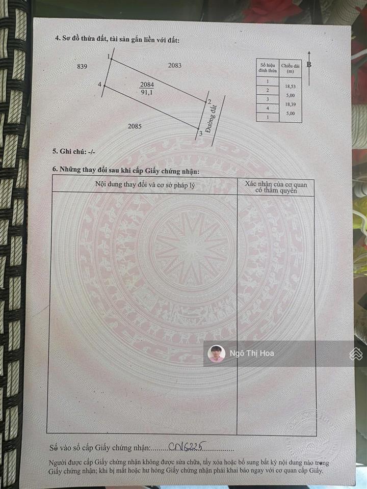 Chỉ 1,6ty / 90m2 có 60m2 thổ cư đất ngay trung tâm tp phú mỹ, dân cư hiện hữu, giá rẻ để đầu tư.
