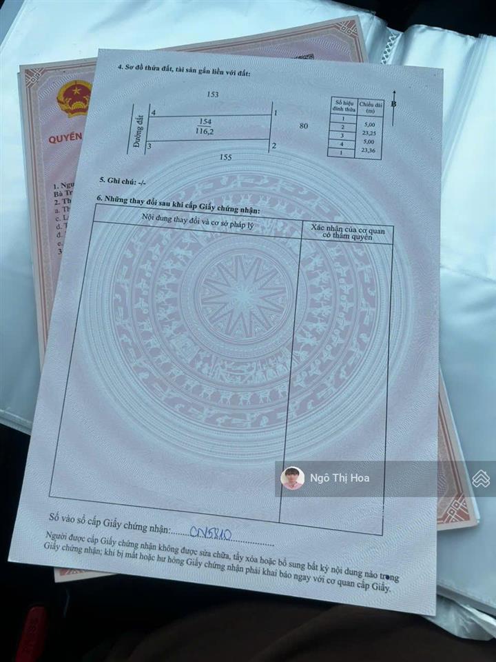 Chỉ 1,5 tỷ/ 116m2 đất ngay sau lưng coopmark trung tâm phú mỹ, đường 80 vào 100m.