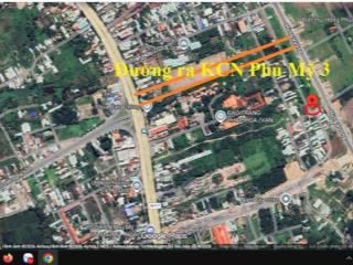 173m có 6m mặt tiền tại tân hòa khu công nghiệp phú mỹ 3 giá 1.9 tỷ