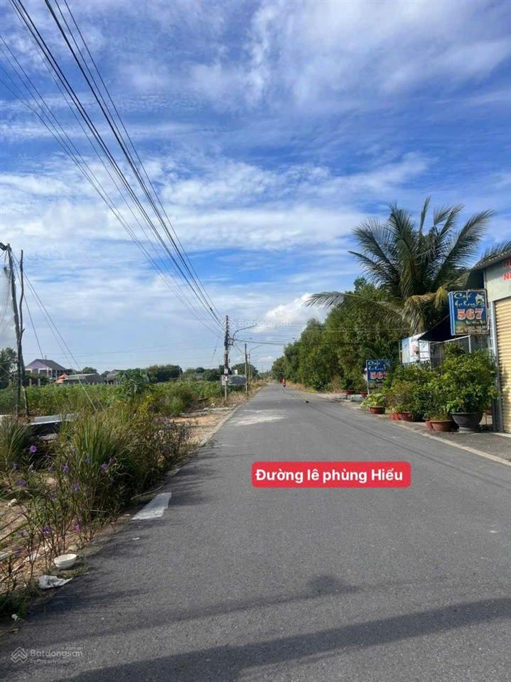 Đất chính chủ đường lê phụng hiếu dt 110m2 giá 1.3 tỷ gần ngã 4 hội bài