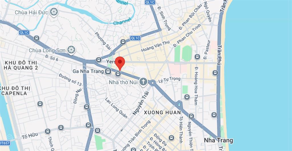 Cho thuê căn hộ view thành phố ngay trung tâm nha trang gần bách hóa xanh, pharmacity