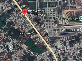 Bán đất ngay chợ tương bình hiệp thủ dầu một 20x50m thổ cư 160m² giá 13 tỷ