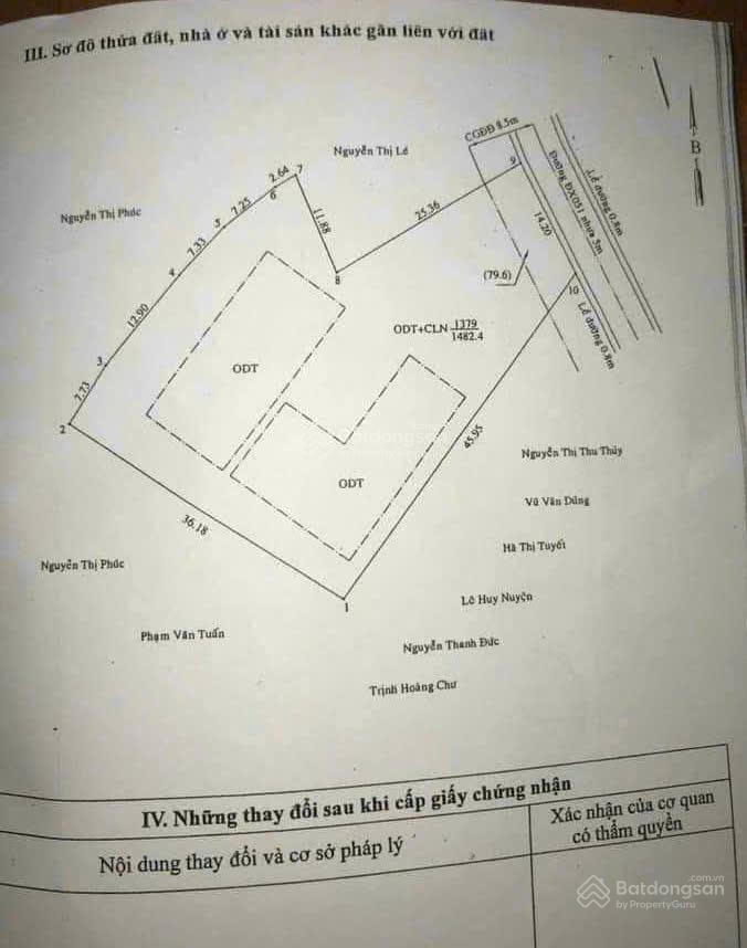 Bán đất mặt tiền dx051 phú mỹ, 1482m2, thổ cư 500m2, giá chỉ 13,5tr/m2