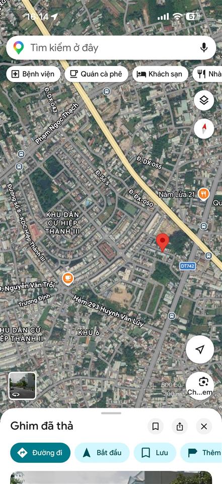 Bán đất kdc phúc đạt thủ dầu một, vị trí đẹp, đường nhựa 7m