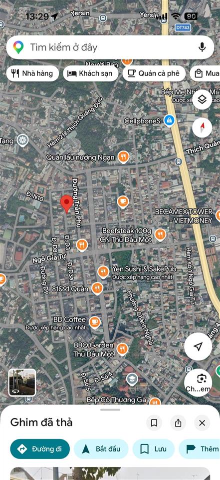 Bán đất kdc chánh nghĩa 200m² thổ cư 100%, đường nhựa 7m, giá 15 tỷ