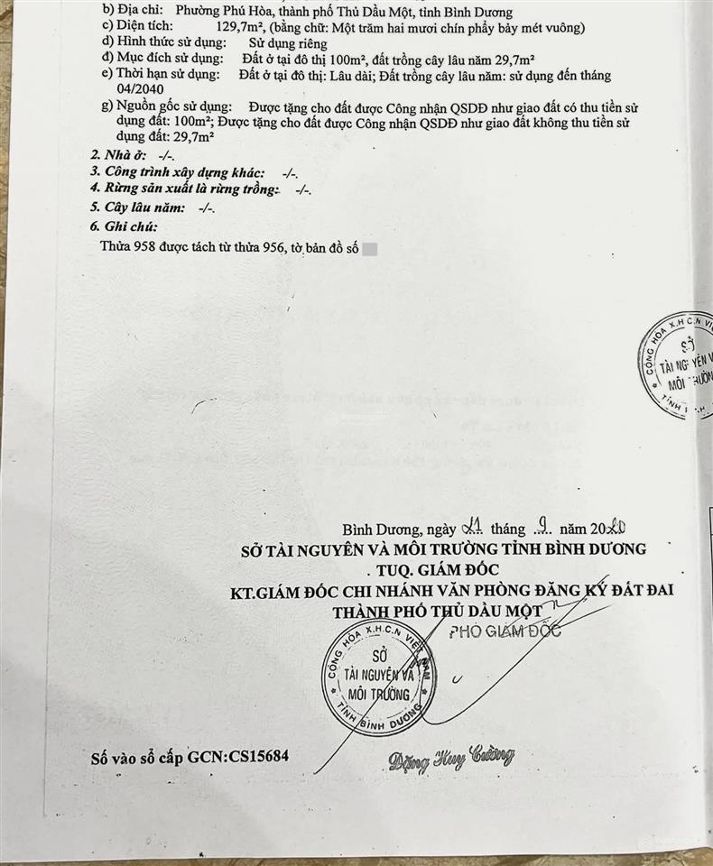Đất mặt tiền trần văn ơn, ngay đại học thủ dầu một  giá 12,7 tỷ