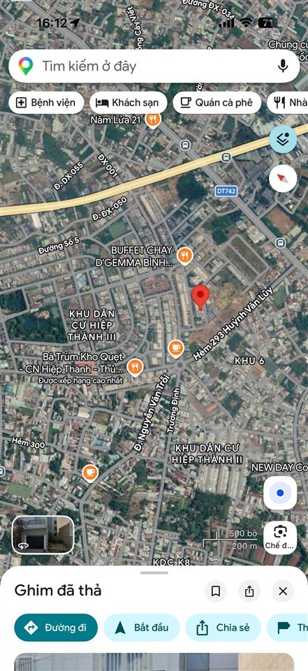 Nhà 3 tầng kdc phúc đạt, thủ dầu một  4 phòng ngủ, giá 4,29 tỷ