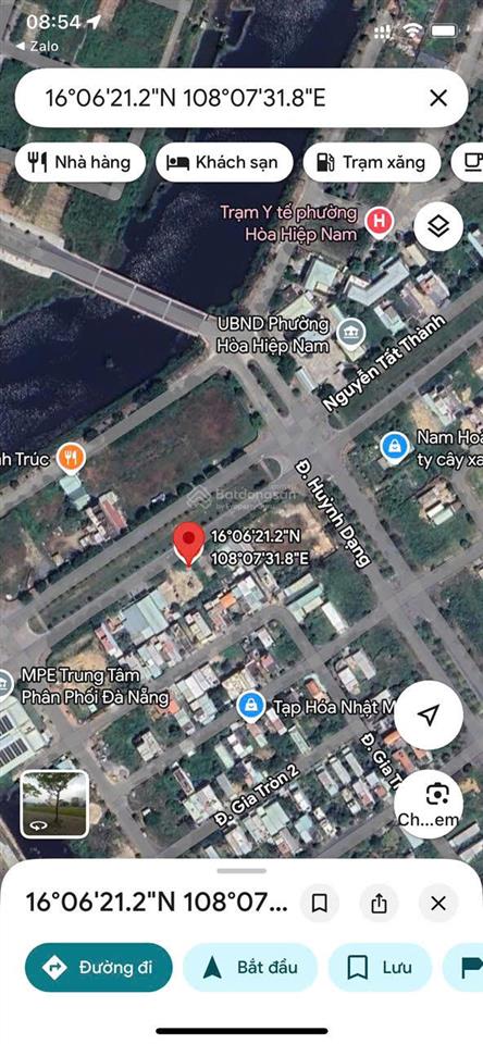 Bán đất mặt tiền nguyễn tất thành nối dài, 120m2(5x24), cách biển 500m, giá tốt!