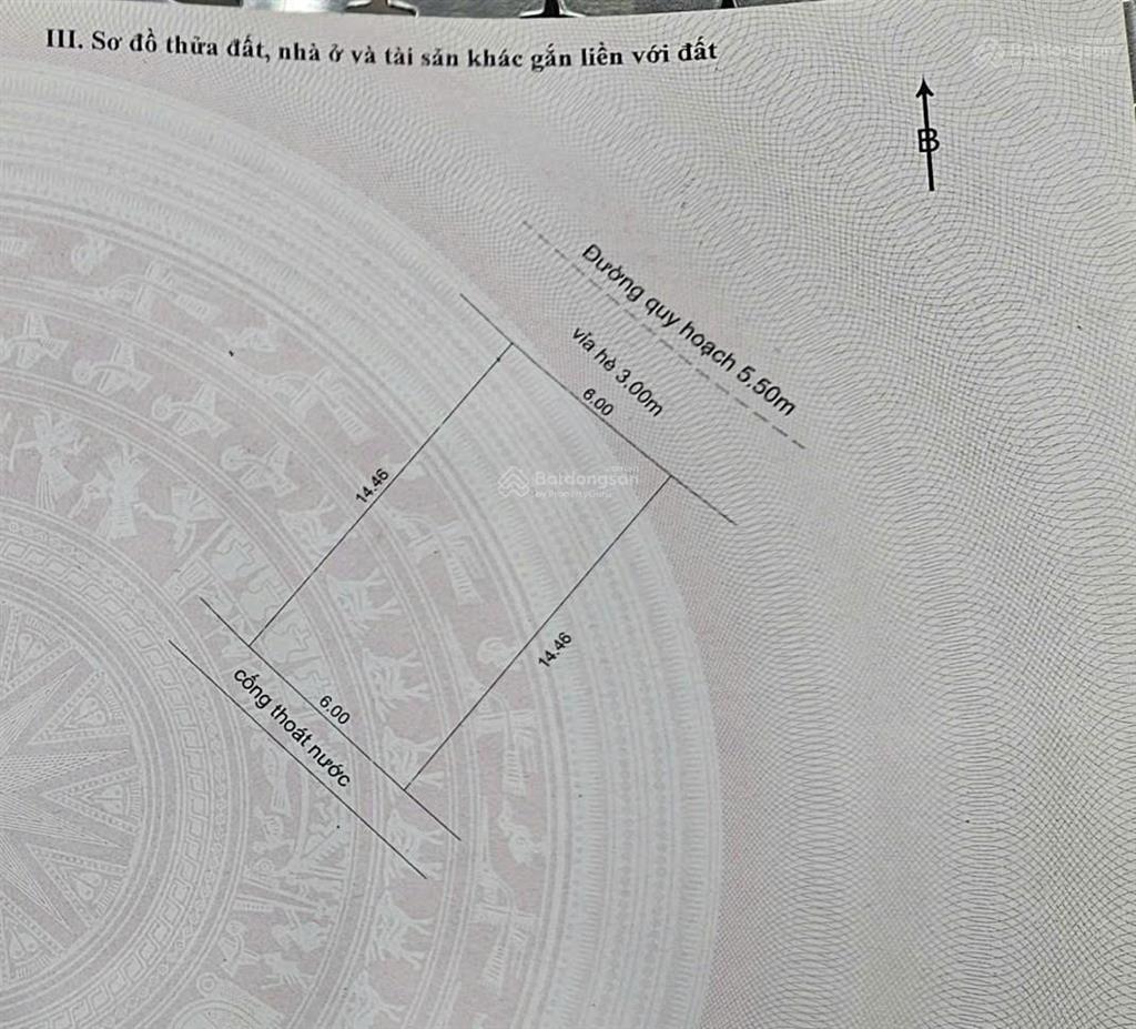 Bán đất xuân thiều 38, ngay cạnh mikazuki, cách biển 400m
