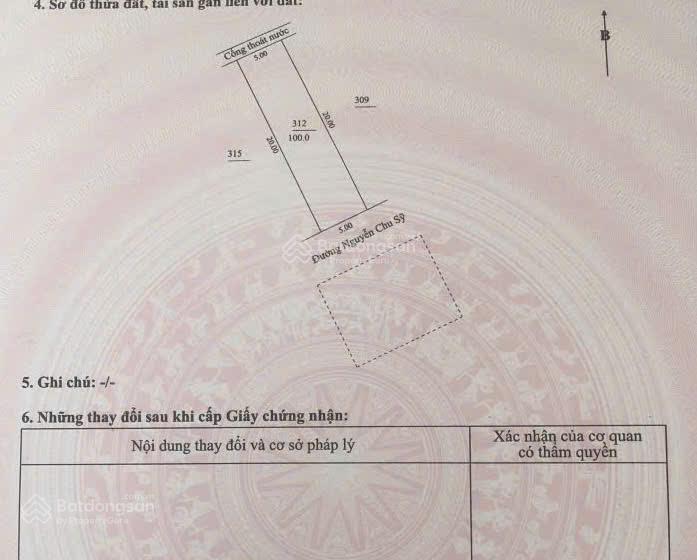 Bán đất nguyễn chu sĩ, 100m2, đông nam, gần mê linh!