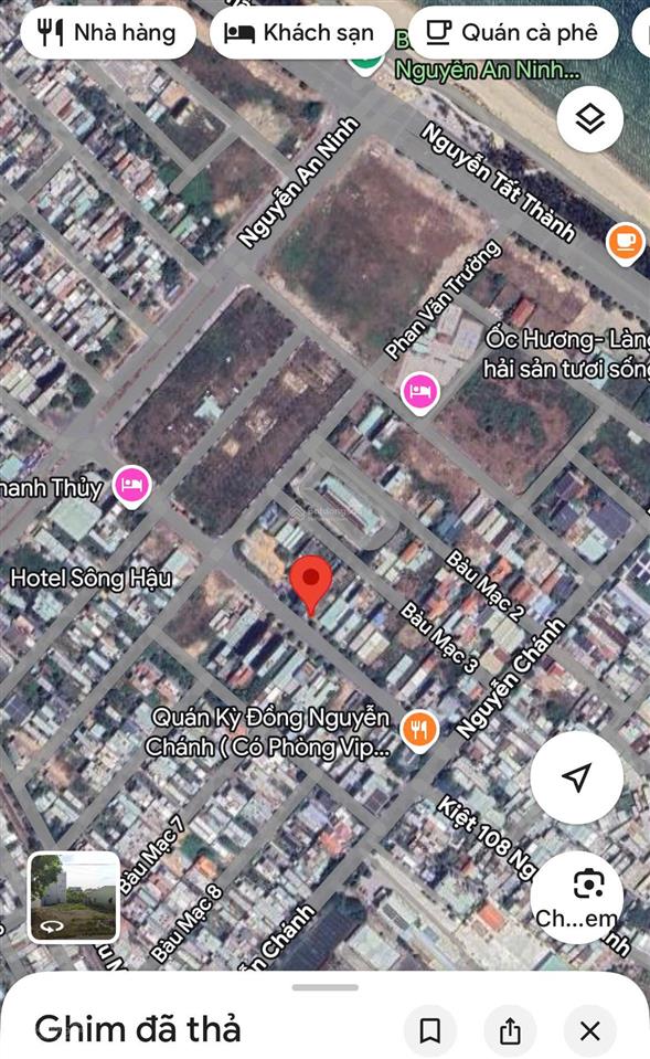 Bán đất xây khách sạn, tòa căn hộ, đường 15m bàu mạc 23, gần biển nguyễn tất thành