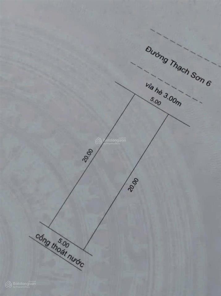 Bán đất thạch sơn 6 trực diện quỹ đất xây chợ, gần kcn hòa khánh