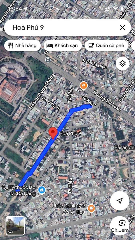 Bán đất hòa phú 9, đường 7m5, 90m2, đông nam, gần hoàng thị loan