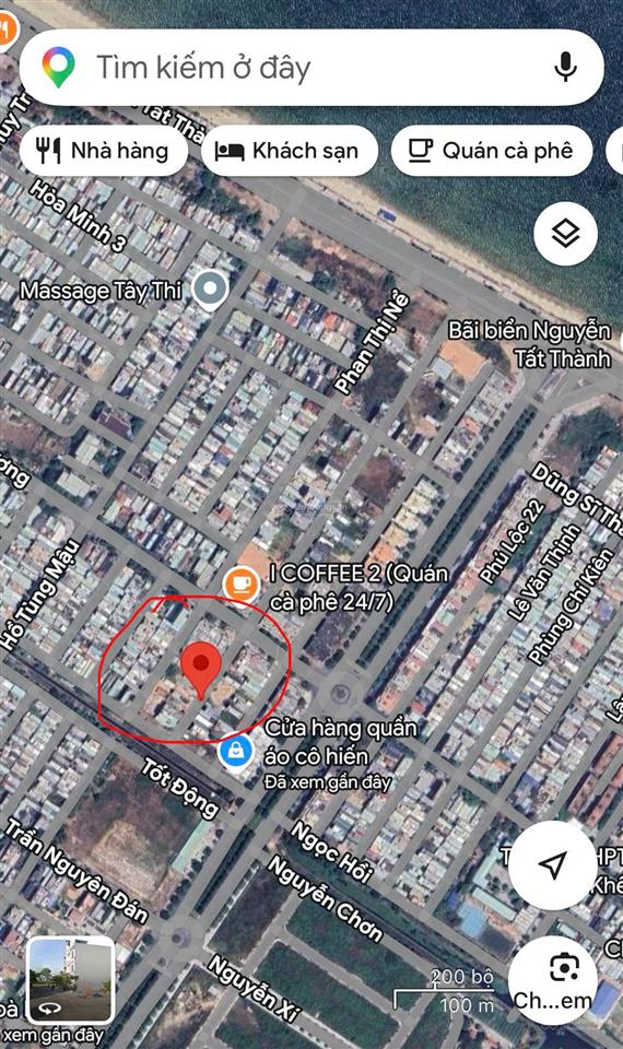 Bán đất trần minh tông, 105m2, đường 7m5 thông biển nguyễn sinh sắc
