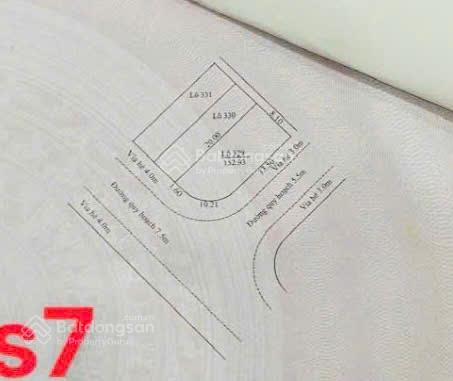 Bán lô góc đẹp khu tđc hòa sơn 7, diện tích 153m², trực diện công viên