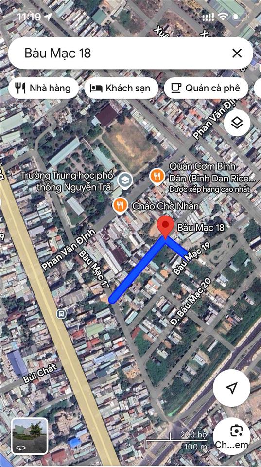 Lô đất đẹp bàu mạc 18, 88m2, đông nam, gần trường cấp 3 nguyễn trãi