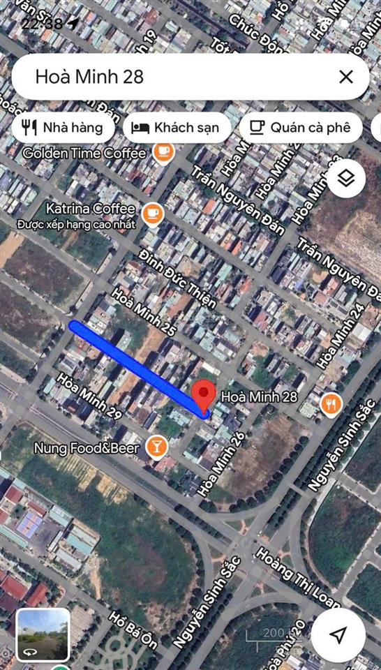 Bán đất hòa minh 28, 108.5m2, khu sầm uất kinh doanh căn hộ