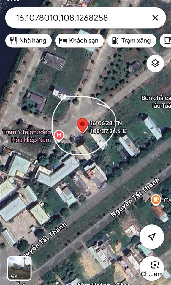 Bán đất đẹp ngay góc ngã 3 công viên cực thoáng, vệt 50m nguyễn tất thành nối dài!