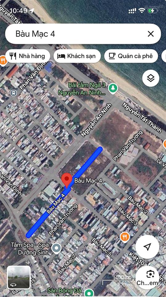 Bán đất bàu mạc 4, vị trí đẹp gần nguyễn an ninh, gần biển